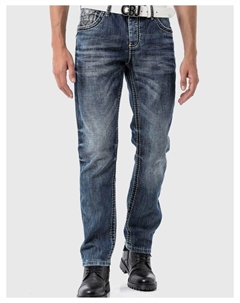 Джинсы, синий Cipo&baxx