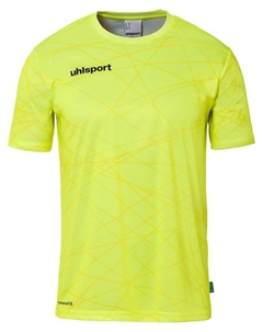 Функциональная рубашка Prediction Shirt Kurzarm , желтый Uhlsport