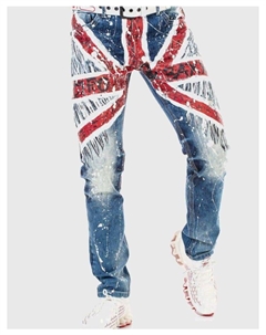 Джинсы, синий Cipo&baxx