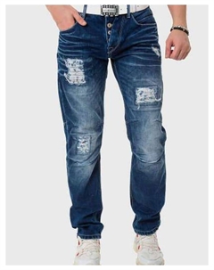 Джинсы, синий Cipo&baxx