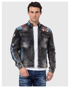 Джинсовая куртка, черный Cipo&baxx