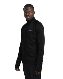 Дождевик Taiga, черный Jack wolfskin