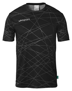 Функциональная рубашка Prediction Shirt Kurzarm , черный Uhlsport