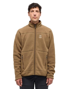 Флисовая куртка Mossa Pile, светло-коричневый Haglöfs