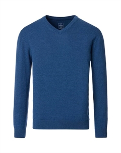 Пуловер, синий Redmond