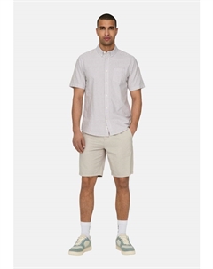 Тканевые шорты, светло-серый Only & sons