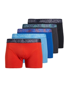 Комплект из 5 трусов-боксеров Pete 12277587, мультиколор Jack & jones