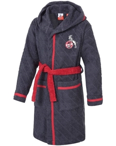 Халат Bademantel Baadenberger Straße, серый Fußballverein 1. fc köln