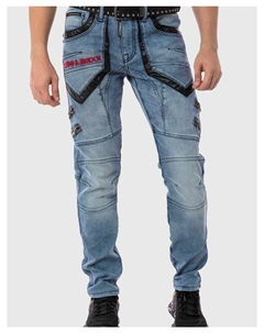Джинсы, синий Cipo&baxx