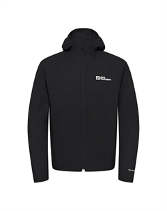 Дождевик, черный Jack wolfskin