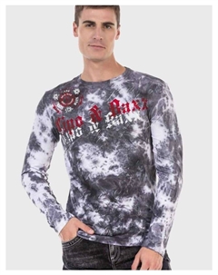 Функциональный лонгслив, серый Cipo&baxx