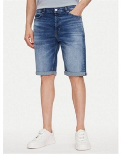 Облегающие джинсовые шорты 50537719, синий Hugo