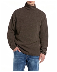 Пуловер, коричневый Replay