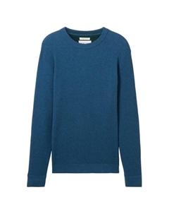 Пуловер, цвет dark teal melange Tom tailor
