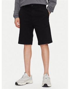 Шорты из ткани обычного кроя Dante242 50510605, черный Hugo