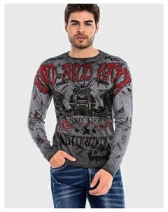 Функциональный лонгслив, цвет anthracite Cipo&baxx