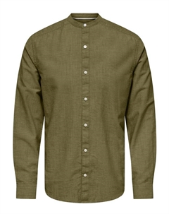 Рубашка, темно-зеленый Only & sons