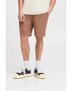 Тканевые шорты, коричневый Solid