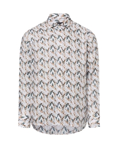 Рубашка, цвет weiß mehrfarbig Bugatti