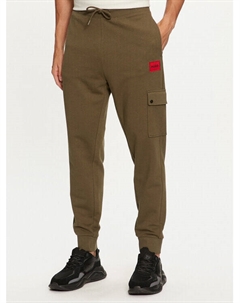 Свободные спортивные штаны Dwellrom 50479164, хаки Hugo