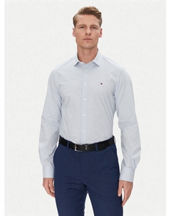 Рубашка облегающего кроя MW0MW38961, голубой Tommy hilfiger