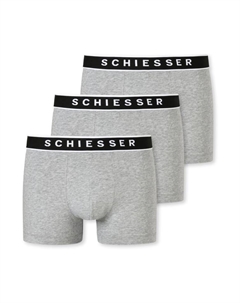 Трусы боксеры, цвет grau-mel. Schiesser