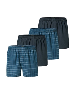 Трусы боксеры, цвет dunkelblau/blau Schiesser