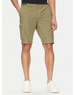 Шорты из ткани обычного кроя 25414025, зеленый Paul & shark