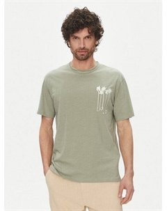 Футболка обычного кроя QA5185 J7734 76206, зеленый Liu jo