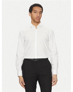 Рубашка облегающего кроя Koey 50539808, белый Hugo