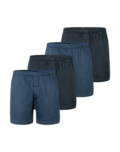 Трусы боксеры, цвет blau/dunkelblau Schiesser