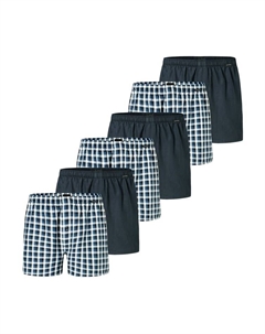 Трусы боксеры, цвет blau/dunkelblau Schiesser