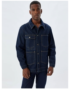 Джинсовая куртка, цвет dunkles indigo Koton