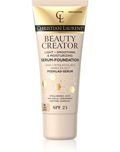 Легкая увлажняющая основа spf 25 Beauty Creator, 10 Light Beige 30 ml Christian laurent