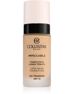 Прочный праймер Impeccabile Long Wear Foundation, SPF 15 3R Rosy Natural 30 ml Collistar