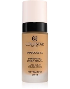 Прочный праймер Impeccabile Long Wear Foundation, SPF 15 4G Golden Sand 30 ml Collistar