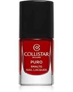 Долговечный лак для ногтей Puro Long-Lasting Nail Lacquer, 109 Papavero Ipnotico 10 ml Collistar