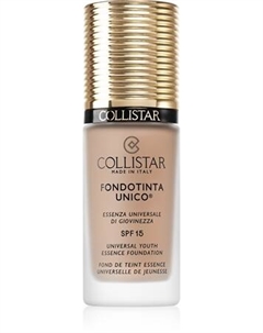Омолаживающая основа spf 15 Unico Foundation, 4R Nude Rosé 30 ml Collistar