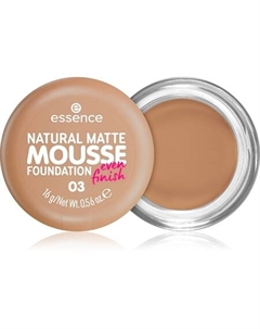 Основа в пене NATURAL MATTE MOUSSE, 03 16 g Essence