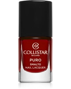 Долговечный лак для ногтей Puro Long-Lasting Nail Lacquer, 111 Rosso Milano 10 ml Collistar