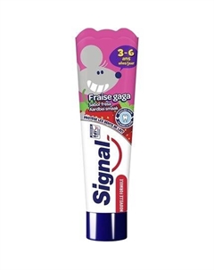Зубная паста Kids Клубника Гага 50мл Сигнал