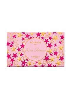 Тени для век Volume glamour soirs de paris paleta de sombras de ojos, цвет 02-Rose Glamour, 1 шт. Bourjois