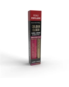 Помада для губ Colour elixir lipliner soft matte lote, цвет 020-Blushing Peony, 2 шт. Max factor