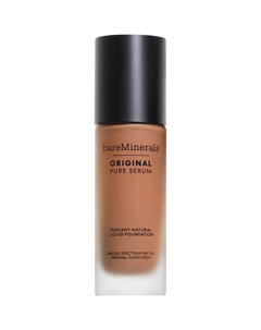 Тональная основа Pure Serum Radiant Natural Liquid Foundation Mineral SPF 20, Medium Deep Cool 4.5 / 30 ml Bareminerals