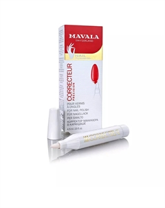 Средство для снятия лака Correcteur para esmalte de uñas, 4,5 мл. Mavala