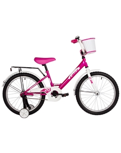 Детский велосипед Simple 20, год 2025, цвет Розовый Foxx