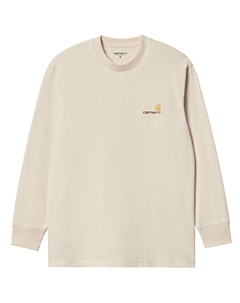 Футболка L/S American Script T-Shirt Carhartt wip