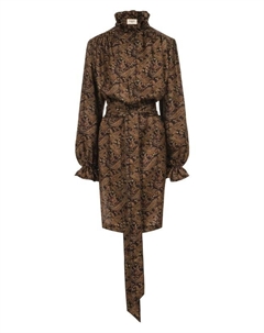 Шелковая блузка Saint laurent