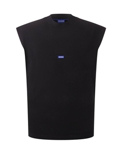 Хлопковая майка Hugo blue