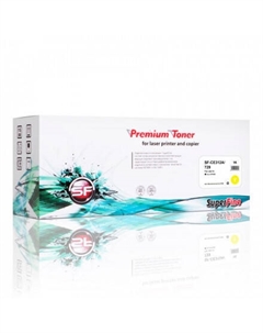 Картридж SF-CE312A/CF352A для HP CE312A/CF352A/CRG729 universal CLJ CP1025/M176/M177 1K yellow Superfine